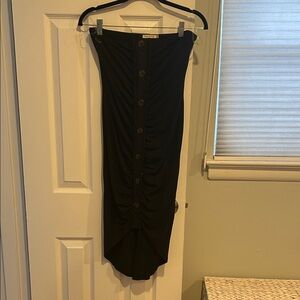 Heart & Hips Black Strapless Dress